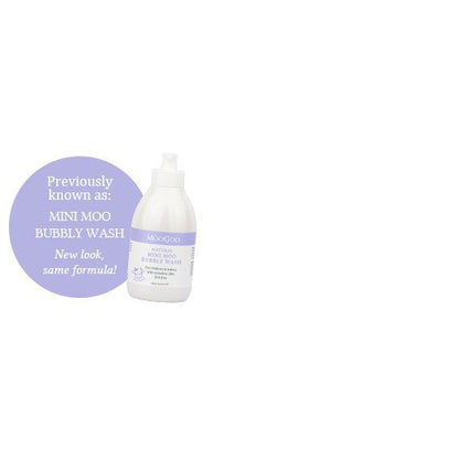 MOOGOO Natural 2-in-1 Bubbly Wash 1 Liter / 500ml (Australia)
