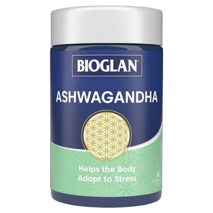 Bioglan Ashwagandha 60 vegan capsules (Australia)