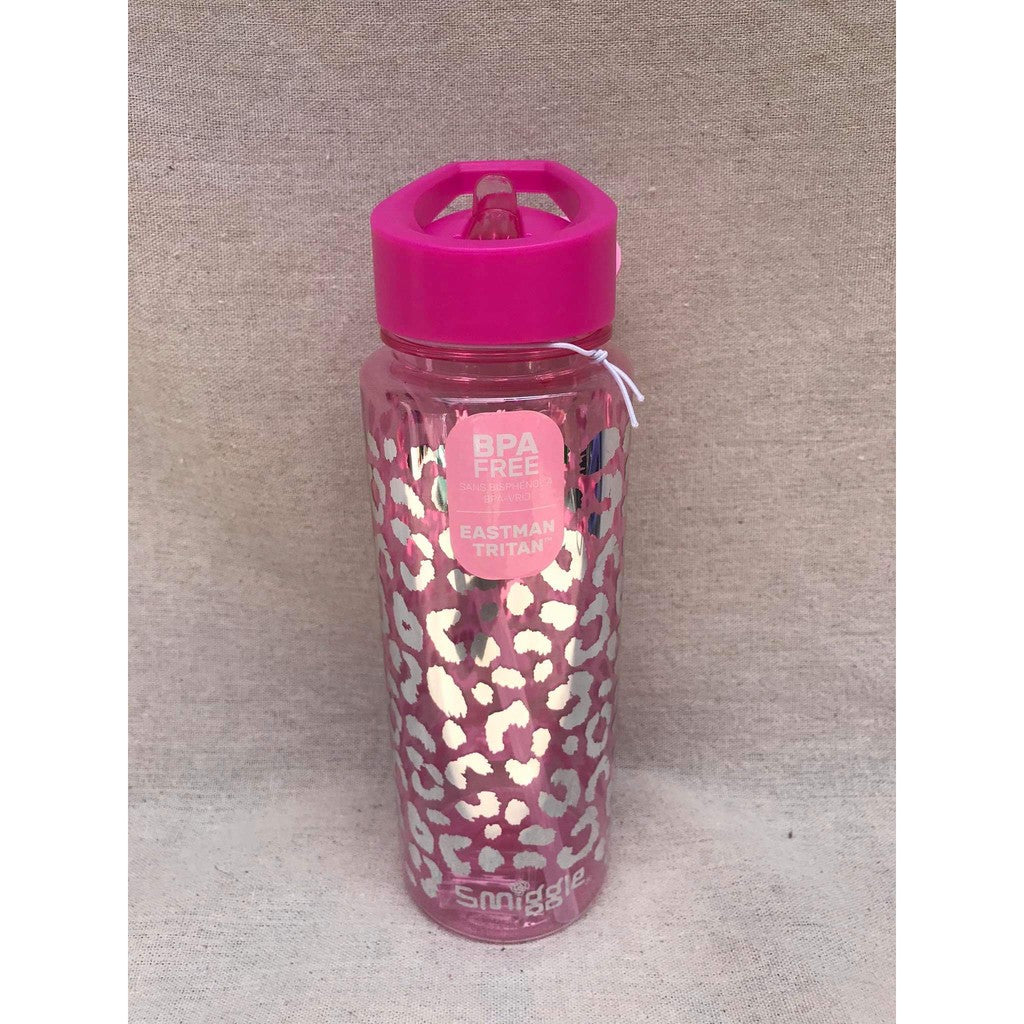 SMIGGLE Block Spout Drink Bottle 750ml Boys Girls School BPA Free