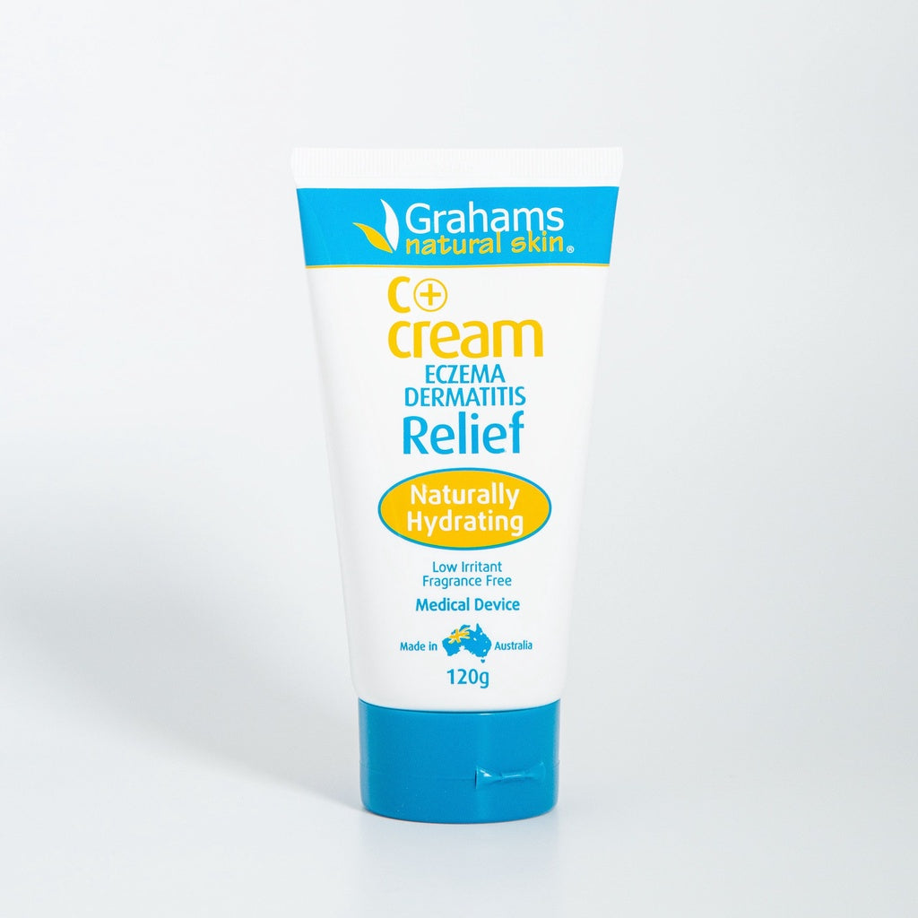 Grahams C+ Cream Eczema Dermatitis Relief Natural Formula