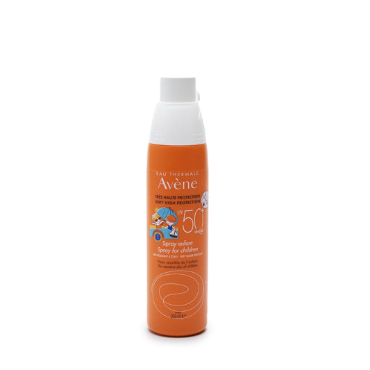 Avene SPF 50+ Sunscreen Spray for Children Kids Baby 200ml