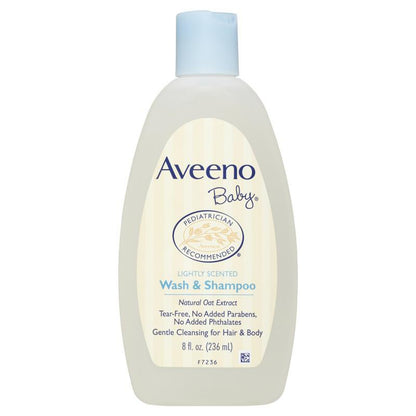 AVEENO Baby Lightly Scented Wash and Shampoo