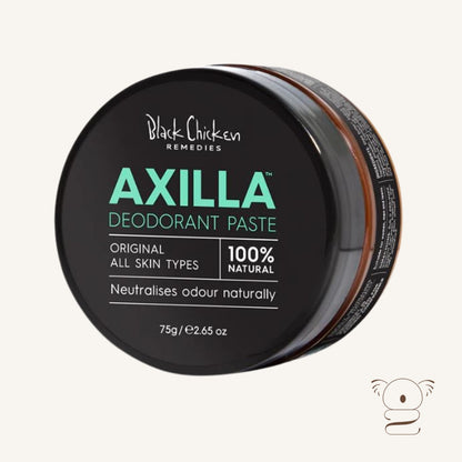 Black Chicken Remedies Axilla Original Natural Organic Deodorant Paste 15g / 75g