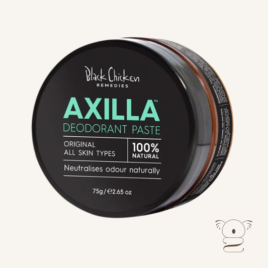 Black Chicken Remedies Axilla Original Natural Organic Deodorant Paste 15g / 75g