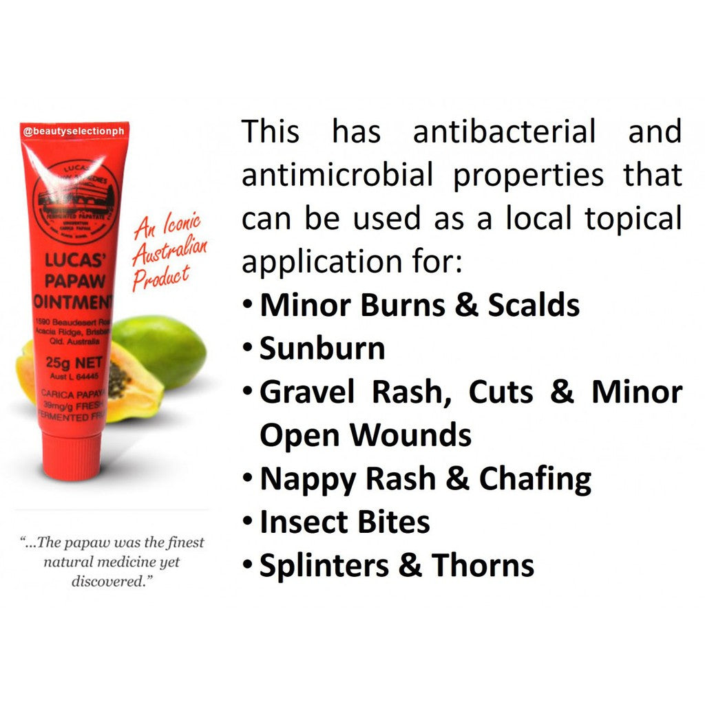 Lucas Papaw Universal Ointment 15g, 25g & 75g
