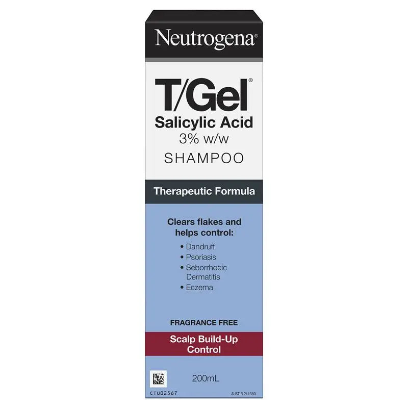 Neutrogena T/Gel 3% Salicylic Acid Shampoo 200ml