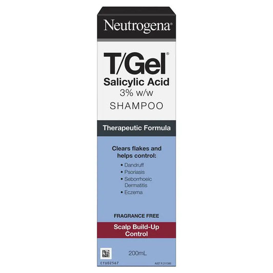 Neutrogena T/Gel 3% Salicylic Acid Shampoo 200ml