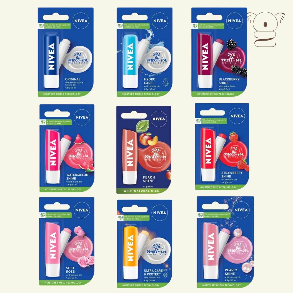 Nivea Lip Balm Lip Care Gloss 4.8g