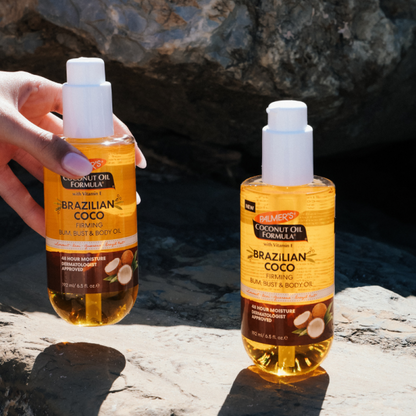 Palmer’s Brazilian Coco Firming Body Oil 192ml | Firming, Hydrating & Glowing Skin