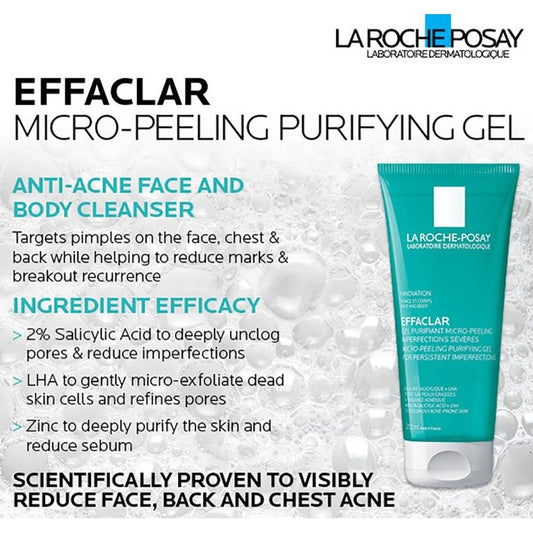 La Roche-Posay Effaclar Micro Peeling Cleanser Anti-Acne