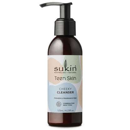 SUKIN Teen Skin Cheeky Cleanser 125 mL For Teenager Skin
