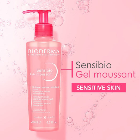 Bioderma Sensibio Gel Moussant Cleansing Foaming Gel 200ml