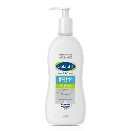 Cetaphil Pro Eczema Prone Skin Restoring Moisturizer 295mL Itchy Dry Skin