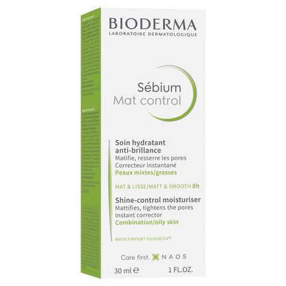 Bioderma Sébium Mat Control Shine Control Moisturizer 30ml
