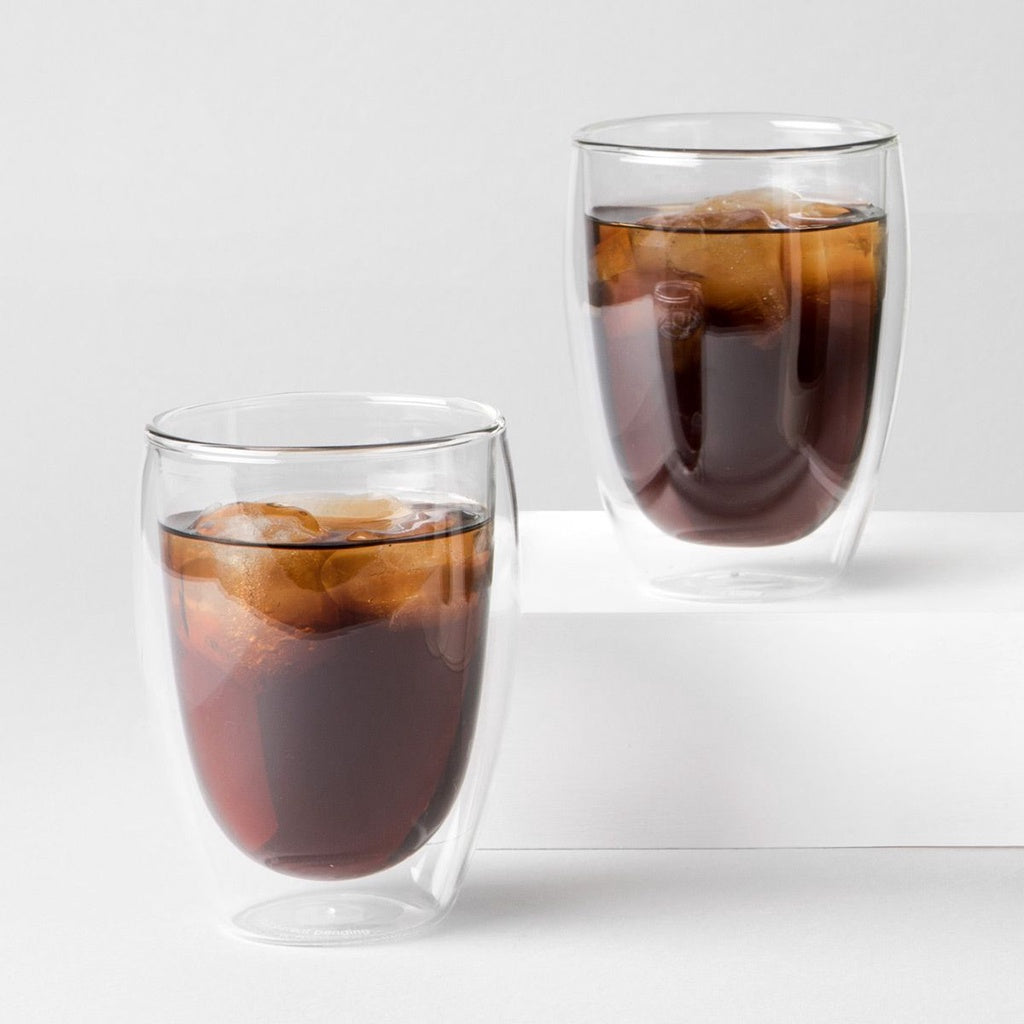 BODUM Pavina Double Wall Thermo Drinking Glasses 350ml .35L Heat Cold Instulation Mug
