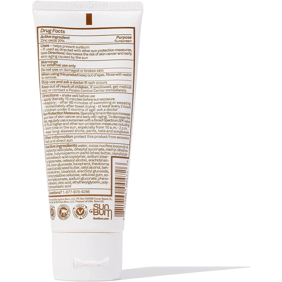 Sun Bum Mineral SPF 50 Sunscreen Lotion Vegan Reef Friendly (Octinoxate & Oxybenzone Free) 88ml