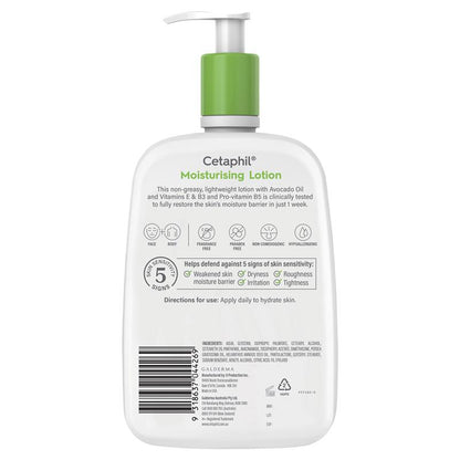 CETAPHIL Moisturising Lotion Face and Body SIZE 250ML 500ML 1.5L