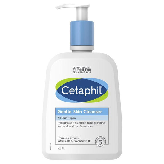 Cetaphil Gentle Skin Cleanser for Face & Body Sensitive All Skin Type Cream Cleanser