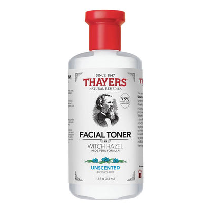 Thayers Witch Hazel Gentle Facial Toner Alcohol Free 12fl.oz/355ml
