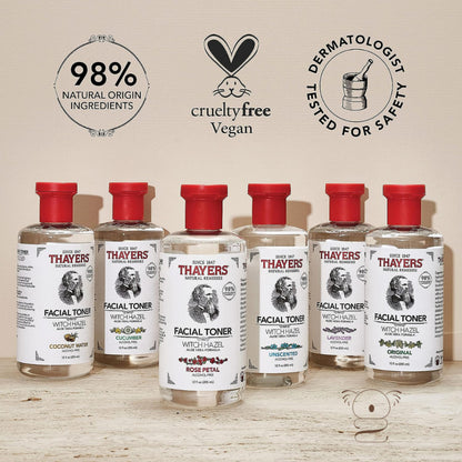 Thayers Witch Hazel Gentle Facial Toner Alcohol Free 12fl.oz/355ml