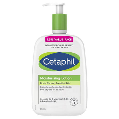CETAPHIL Moisturising Lotion Face and Body SIZE 250ML 500ML 1.5L