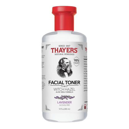 Thayers Witch Hazel Gentle Facial Toner Alcohol Free 12fl.oz/355ml