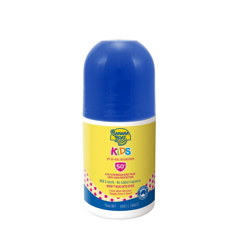 Banana Boat Kids Baby Roll On Sunscreen SPF50+ 75ml