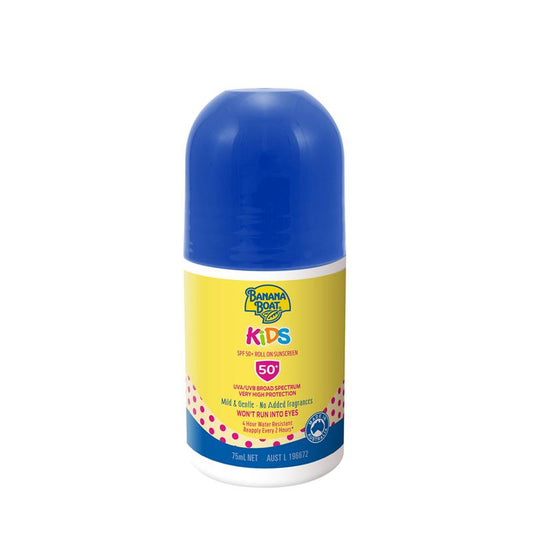 Banana Boat Kids Baby Roll On Sunscreen SPF50+ 75ml