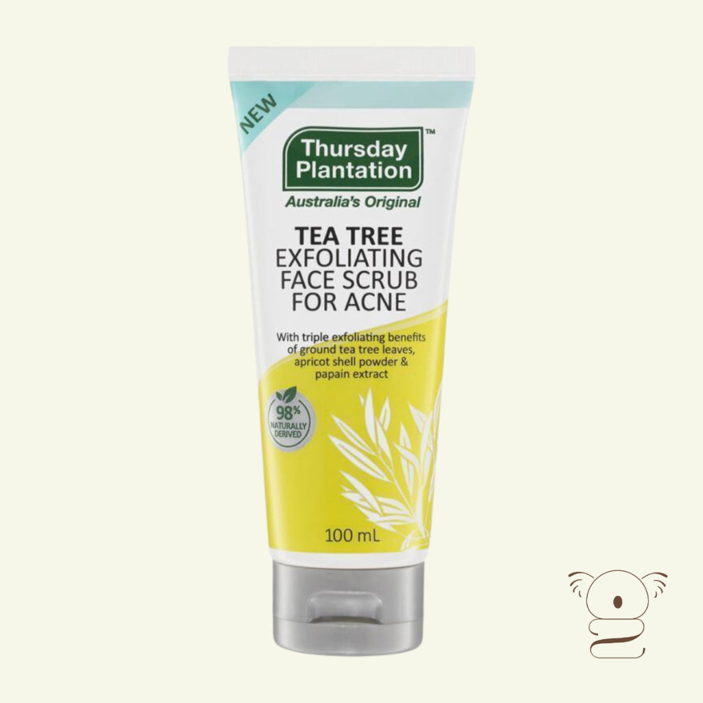 Thursday Plantation Tea Tree Exfoliating Acne Face Scrub 100ml