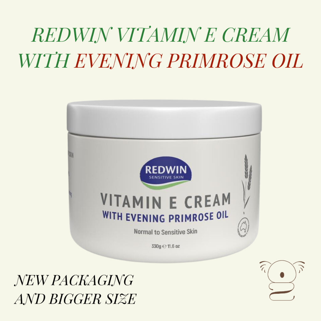 Redwin Cream with Vitamin E with Evening Primrose Oil (EVO) 330g