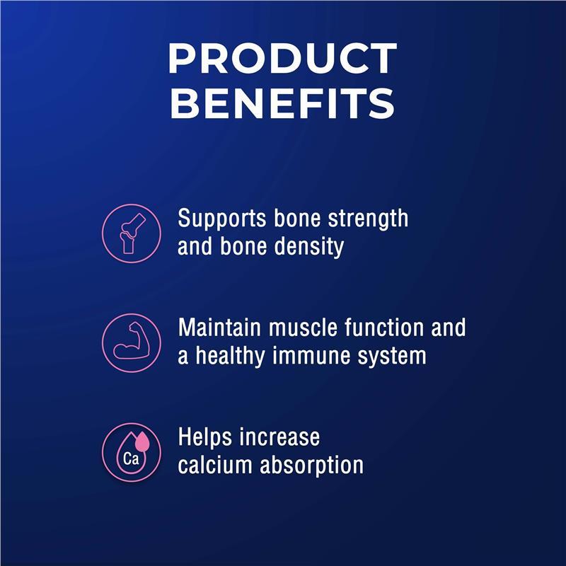 Ostelin Calcium & Vitamin D - D3 for Bone Health + Immune Support - 60 Tablets