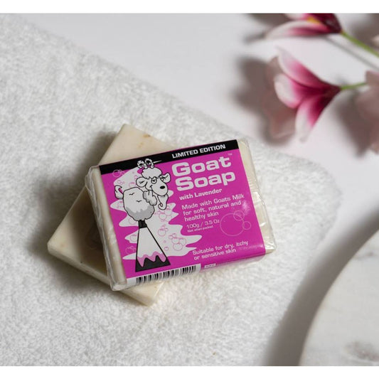 Goat Soap Bar with Lavender 100g
