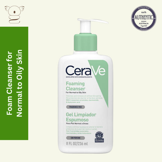 CeraVe Foaming Facial Cleanser Normal to Oily Skin