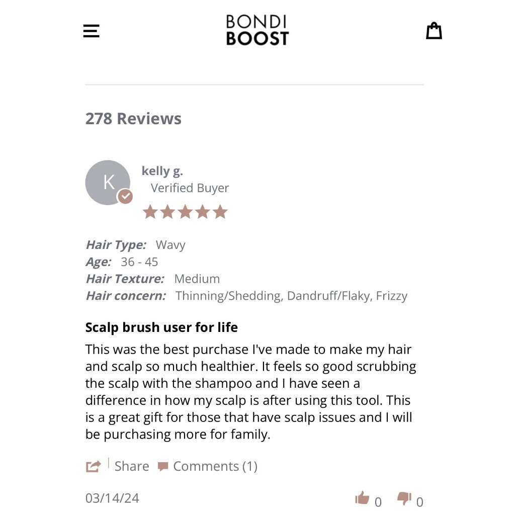 Bondi Boost Scalp Therapy Brush