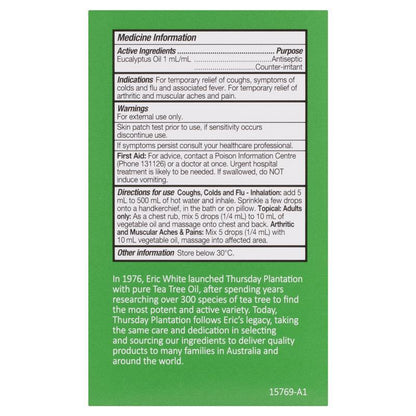 Thursday Plantation Eucalyptus Oil