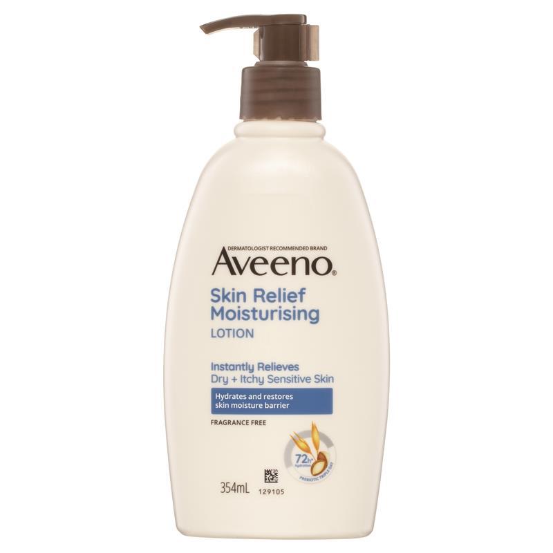 Aveeno Skin Relief Moisturising Fragrance Free Body Lotion 1L