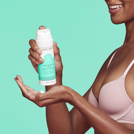 FRANK BODY Smoothing AHA Body Lotion with Lactic Acid 140ml
