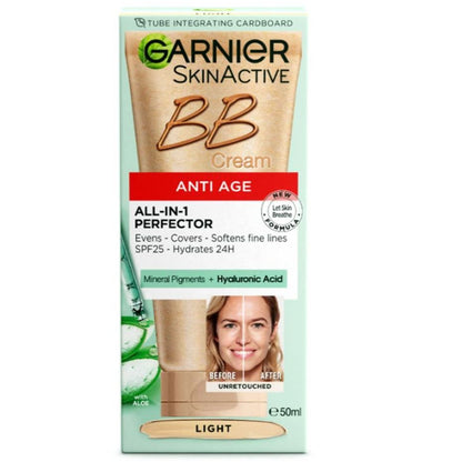 Garnier Skinactive BB Cream All-In-One Perfector Oil Free SPF 25 Anti Age Classic Combination 50mL