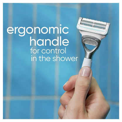 Gillette Venus Women's Bikini Razor Shaver For Pubic Hair & Skin with 2 Blade Refills