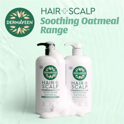 Dermaveen Oatmeal Soothing Conditioner Dry Itchy Sensitive Scalp