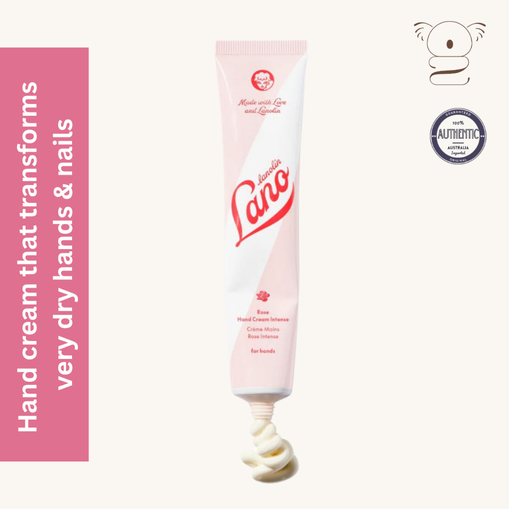 LANOLIPS Rose + Lanolin Hand Cream Intense  50ml