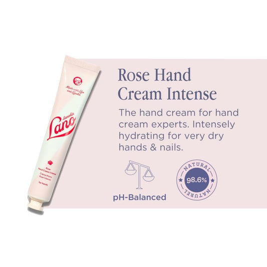 LANOLIPS Rose + Lanolin Hand Cream Intense  50ml