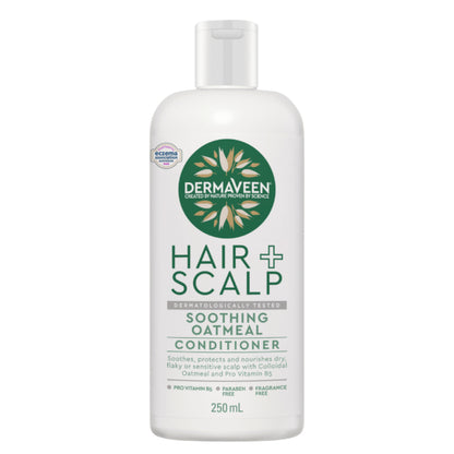Dermaveen Oatmeal Soothing Conditioner Dry Itchy Sensitive Scalp