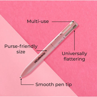 McoBeauty Super Pen 4-in-1 Liner Eye Brow Highlighter Lip