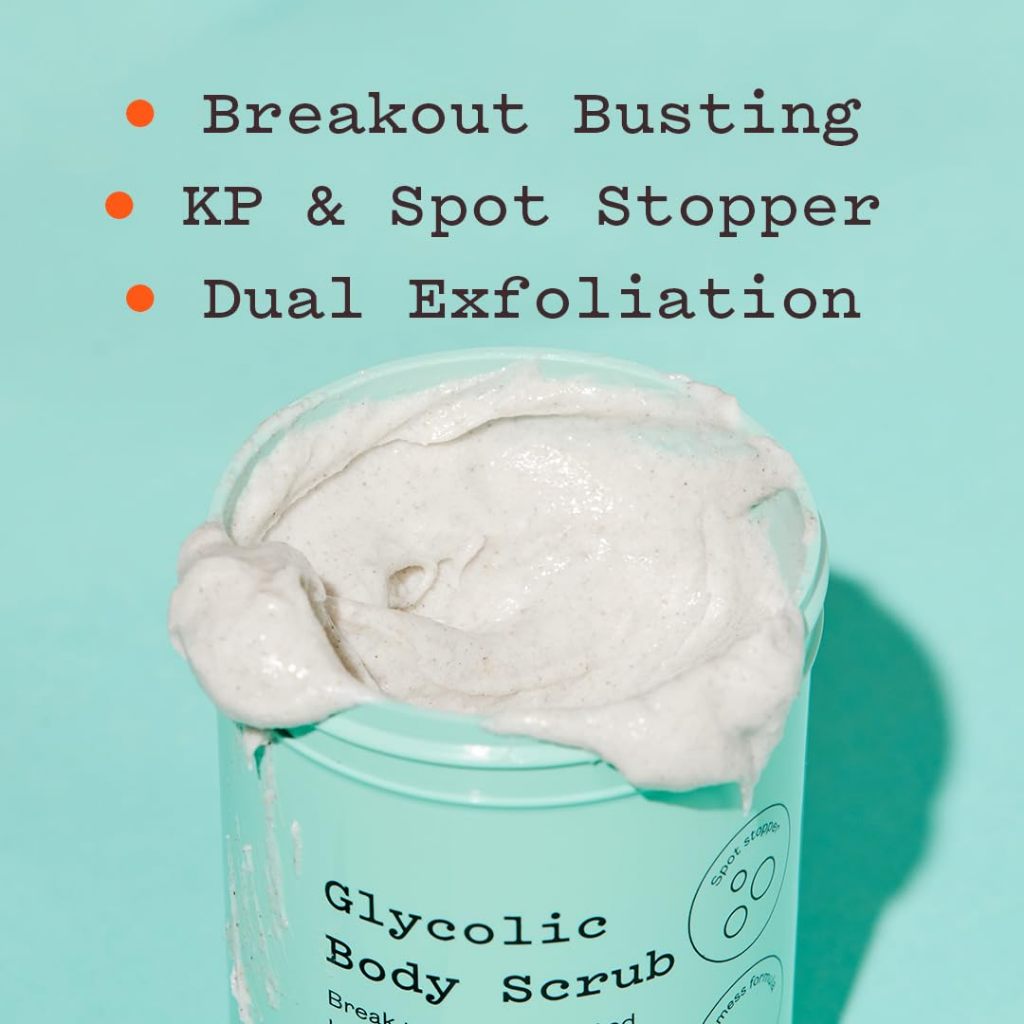 Frank Body Glycolic Body Scrub | Vegan, Cruelty Free, Exfoliating AHA Niacinamide