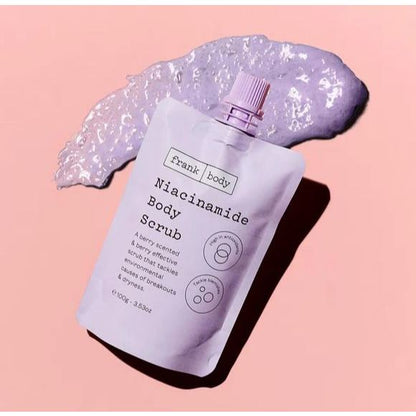 Frank Body Niacinamide Body Scrub Exfoliating Smoothing Calming Sulphate-free