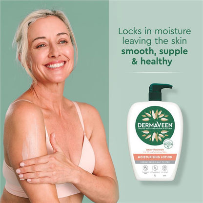 Dermaveen Daily Nourish Soap Free Wash 1L 500ml or 250ml