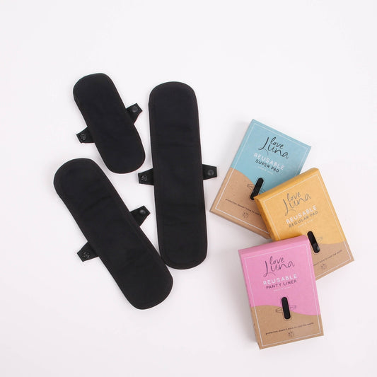 LOVE LUNA Reusable Pads Panty Liners Sanitary Napkin