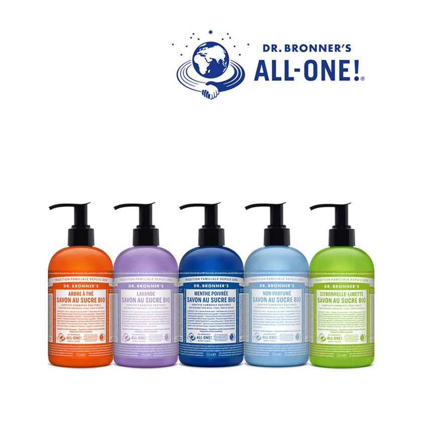 Dr. Bronner's Organic Sugar Soap Pump 355mL