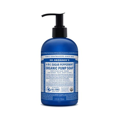 Dr. Bronner's Organic Sugar Soap Pump 355mL